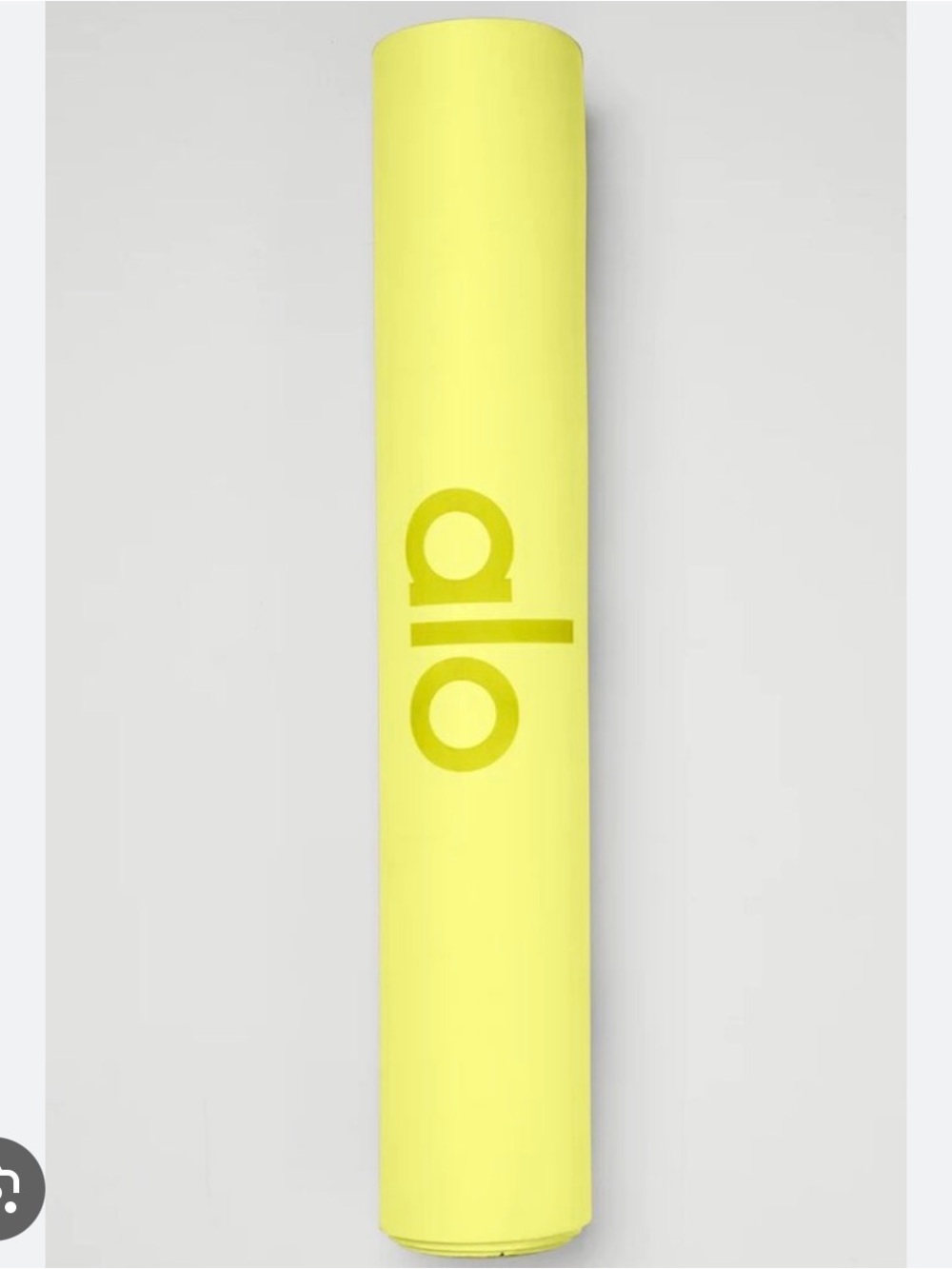 ALO Yoga Neon Yellow Warrior Yoga Mat by ALO Yoga